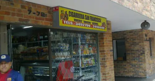 CIGARRERIA SAN FRANCISCO CHAPINERO OCCIDENTAL CIGARRERIA SAN FRANCISCO CHAPINERO OCCIDENTAL